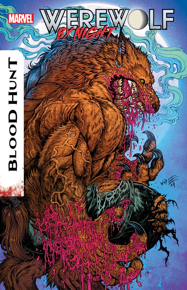 Cover image for WEREWOLF BY NIGHT: BLOOD HUNT #1 MARIA WOLF VARIANT [BH]