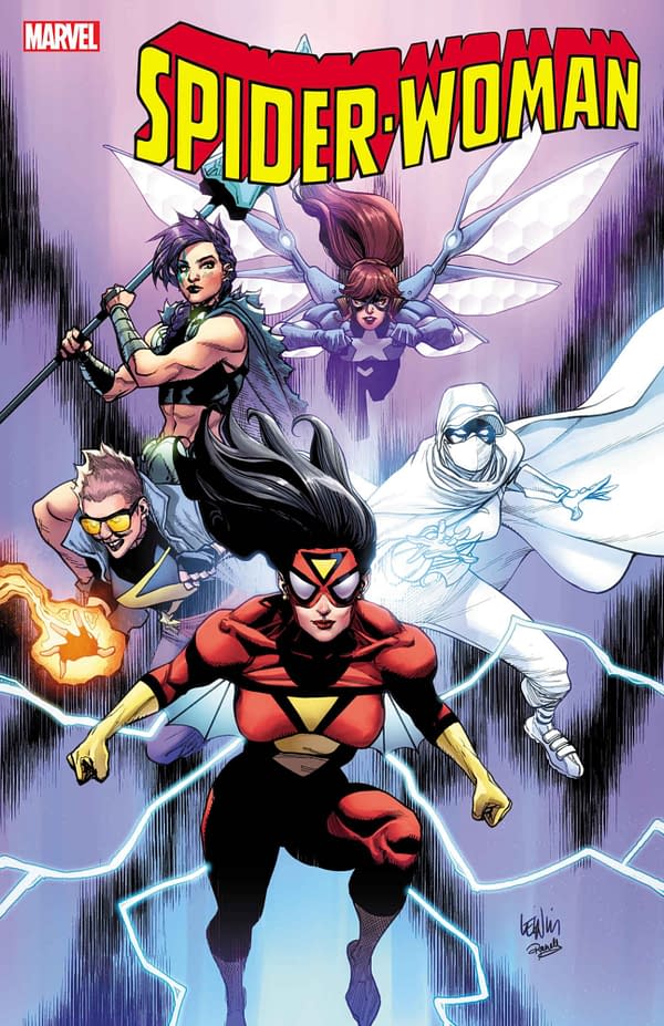 Cover image for SPIDER-WOMAN #9 LEINIL YU COVER