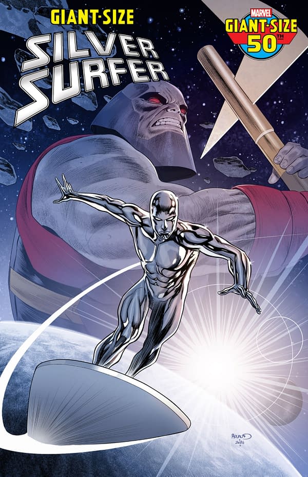 Cover image for GIANT-SIZE SILVER SURFER #1 PAUL RENAUD VARIANT