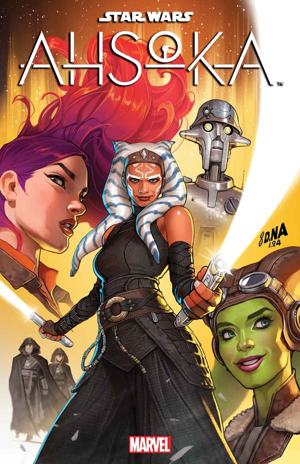 Cover image for STAR WARS: ASHOKA #1 DAVID NAKAYAMA COVER