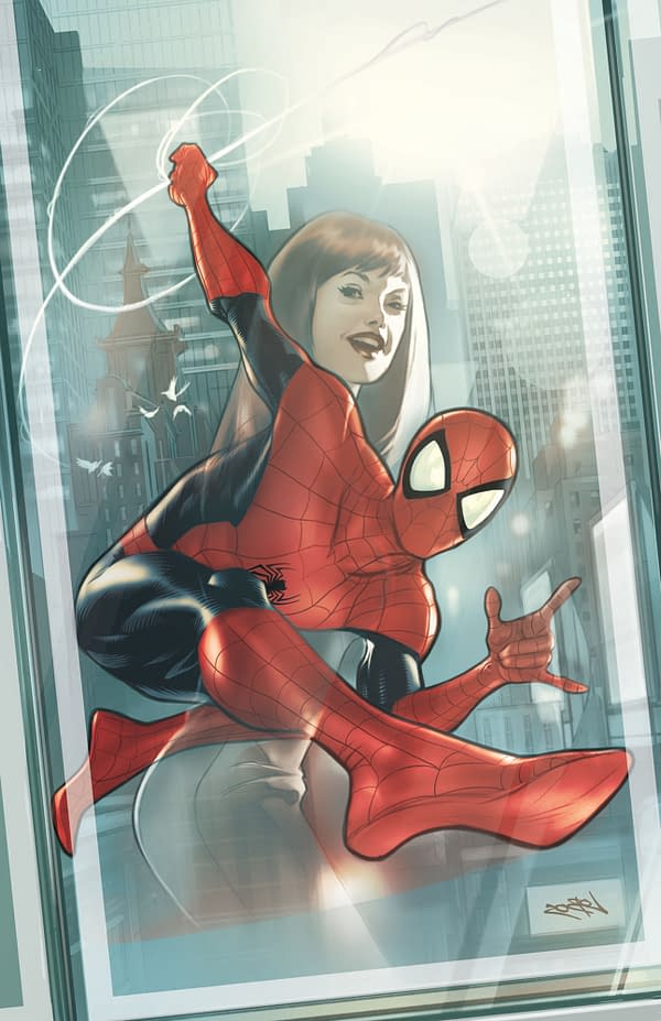 Cover image for AMAZING SPIDER-MAN #56 PABLO VILLALOBOS VIRGIN VARIANT