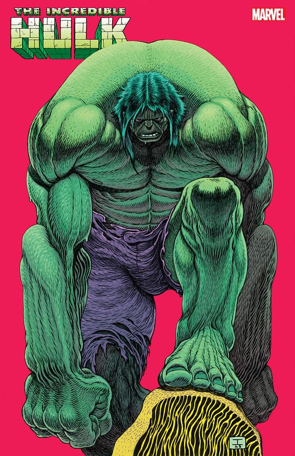 Cover image for INCREDIBLE HULK #17 IAN BERTRAM VARIANT