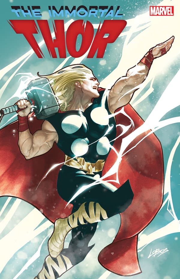 Cover image for IMMORTAL THOR #15 PABLO VILLALOBOS VARIANT