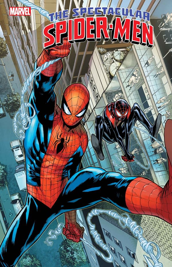 Cover image for SPECTACTULAR SPIDER-MEN #8 HUMBERTO RAMOS COVER