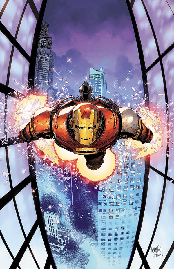 Cover image for IRON MAN #1 LEINIL YU VIRGIN VARIANT