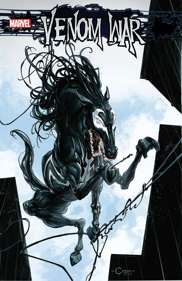 Cover image for VENOM WAR #5 CLAYTON CRAIN VENOM HORSE VARIANT [VW]