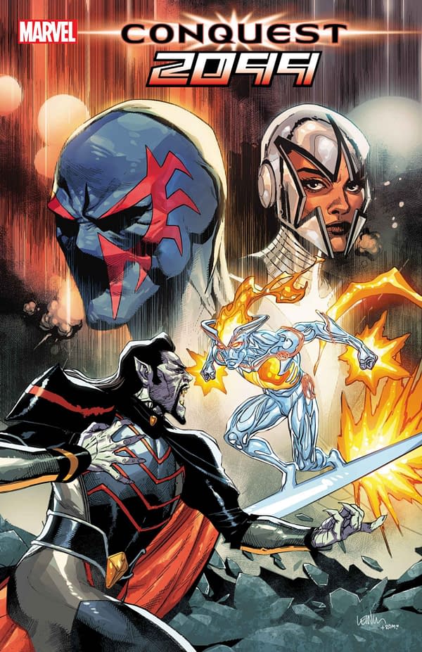 Cover image for CONQUEST 2099 #3 LEINIL YU COVER