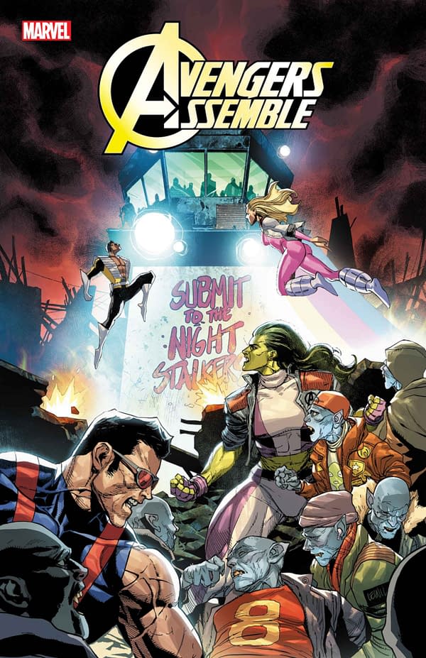 Cover image for AVENGERS ASSEMBLE #3 LEINIL YU COVER