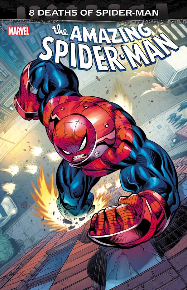 Spider-Juggernaut in Amazing Spider-Man Marvel March 2025 Solicits