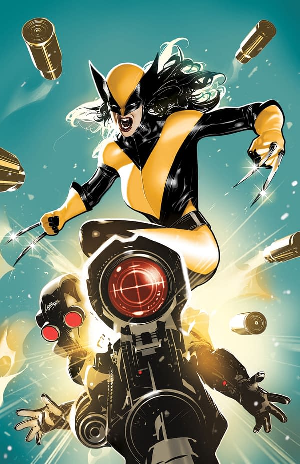 Cover image for LAURA KINNEY: WOLVERINE #2 PABLO VILLALOBOS VIRGIN VARIANT