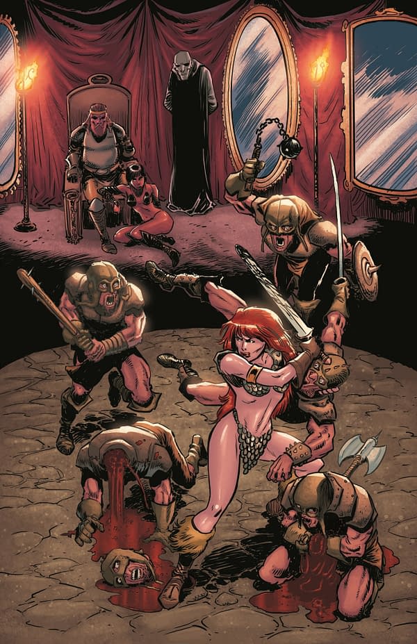 Red Sonja Vs Army Of Darkness