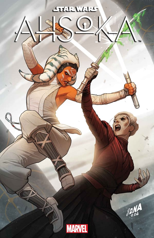 Cover image for STAR WARS: AHSOKA #8 DAVID NAKAYAMA COVER