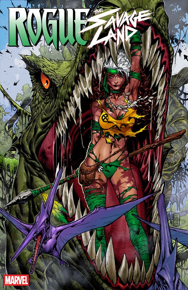 Cover image for ROGUE: THE SAVAGE LAND #2 STEPHEN PLATT VARIANT