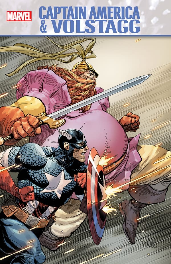 Cover image for CAPTAIN AMERICA & VOLSTAGG #1 LEINIL YU VARIANT