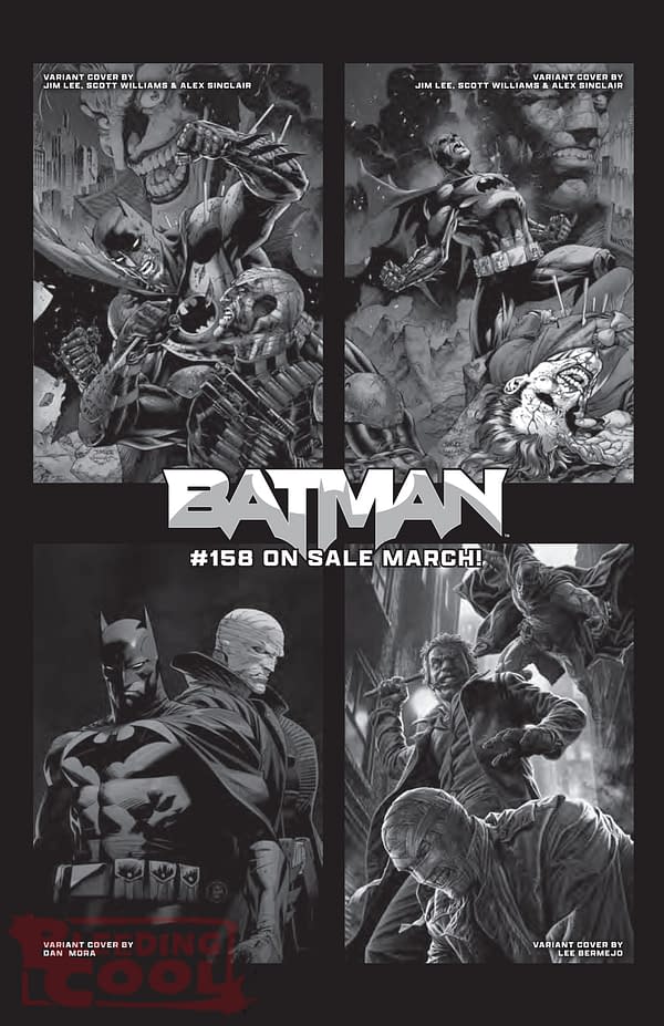 The DC Comics Batman #158 Hush 2 ComicsPRO Preview By Jim Lee In Full