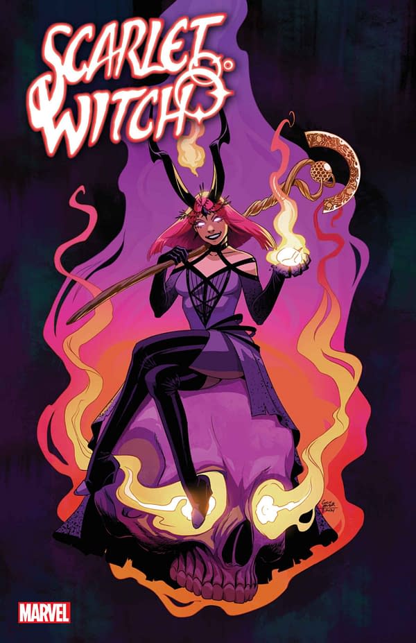 Cover image for SCARLET WITCH #10 CORIN HOWELL VARIANT