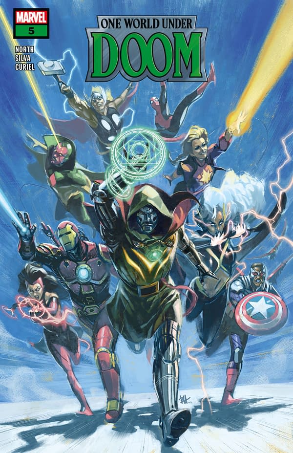 Doctor Doom Teams With The Avengers in One World Under Doom #5