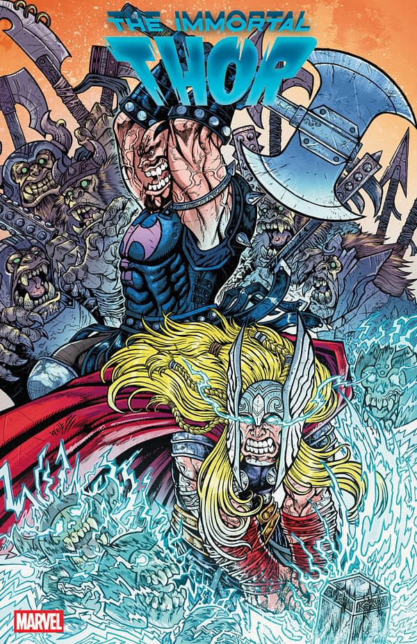 Cover image for IMMORTAL THOR #23 MARIA WOLF VARIANT