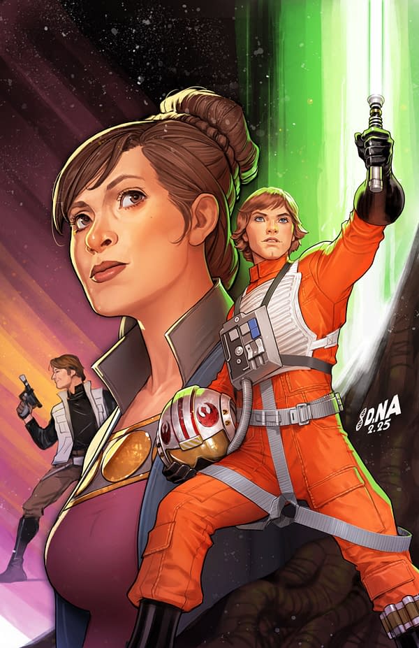 Cover image for STAR WARS #1 DAVID NAKAYAMA VIRGIN VARIANT