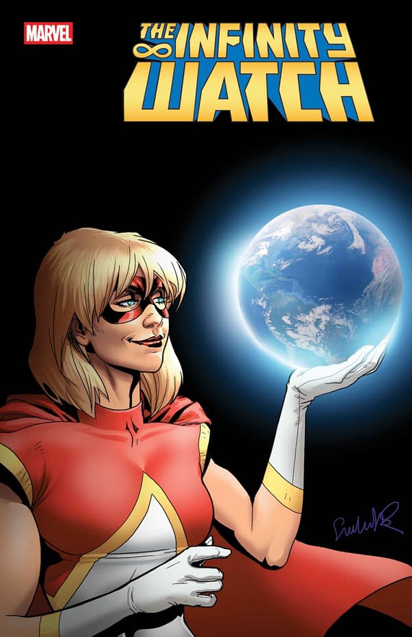 Cover image for INFINITY WATCH #5 SALVADOR LARROCA COVER