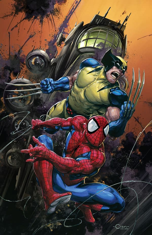 Cover image for SPIDER-MAN & WOLVERINE #1 CLAYTON CRAIN VIRGIN VARIANT
