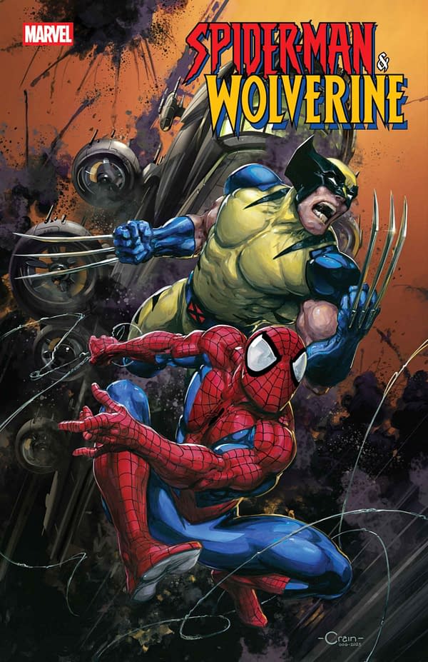 Cover image for SPIDER-MAN & WOLVERINE #1 CLAYTON CRAIN VARIANT