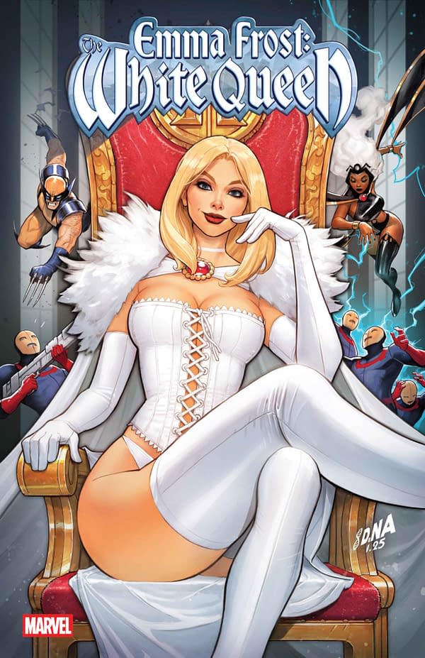 Cover image for EMMA FROST: THE WHITE QUEEN #1 DAVID NAKAYAMA COVER