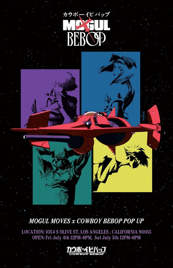 Mogul Moves Announces Cowboy Bebop Collection For Anime Expo 2025