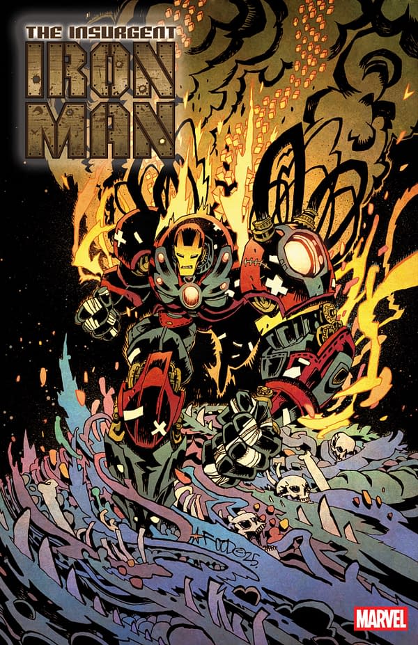 Cover image for IRON MAN #10 JIM MAHFOOD VARIANT