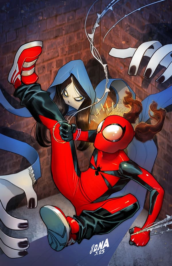 Cover image for SPIDER-GIRL #3 DAVID NAKAYAMA VIRGIN VARIANT