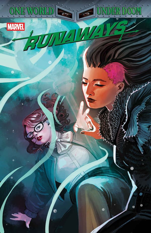 Cover image for RUNAWAYS #4 STEPHANIE HANS COVER