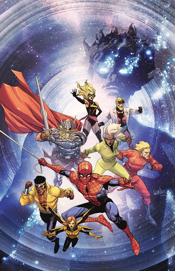 Cover image for BATTLEWORLD #1 LEINIL YU VIRGIN VARIANT