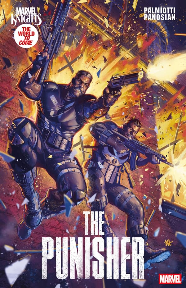 Cover image for MARVEL KNIGHTS: PUNISHER #1 BEN HARVEY VARIANT