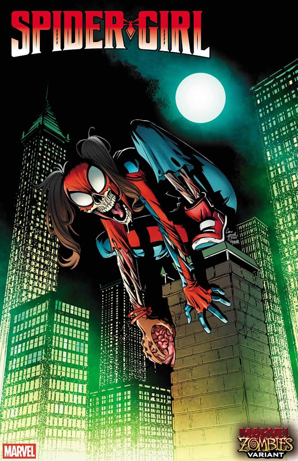 Cover image for SPIDER-GIRL #5 CORIN HOWELL MARVEL ZOMBIES VARIANT