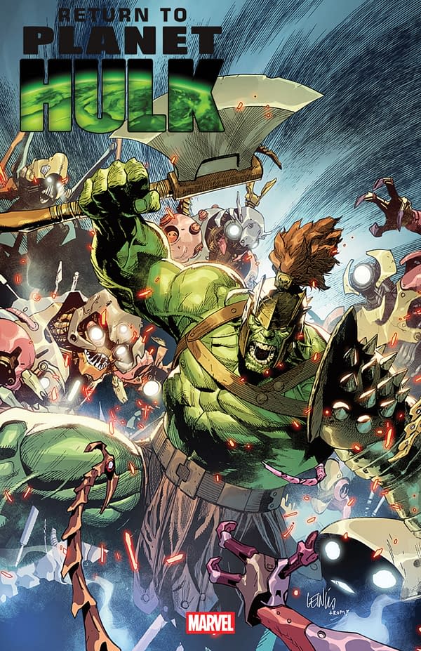 Cover image for RETURN TO PLANET HULK #1 LEINIL FRANCIS YU VARIANT