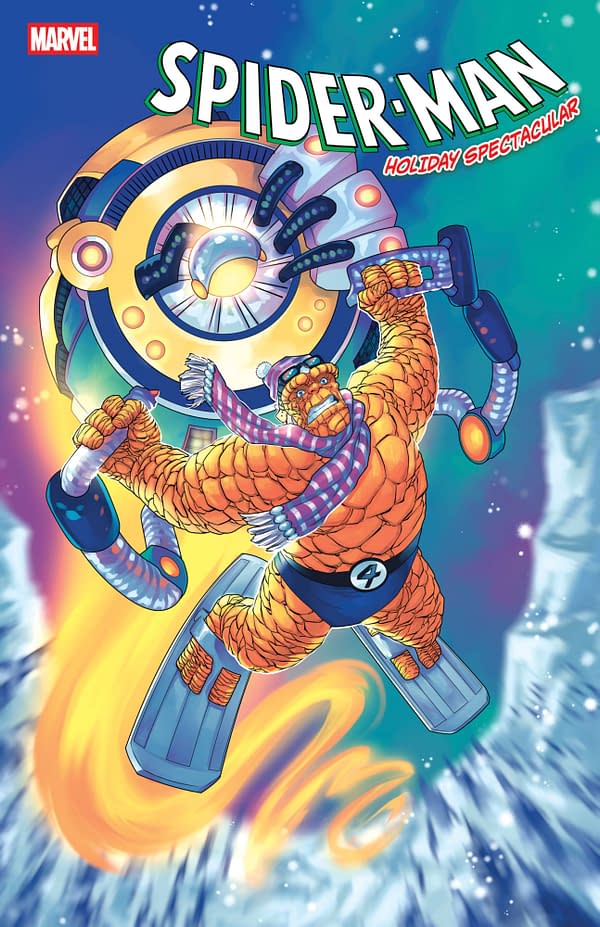 Cover image for SPIDER-MAN: HOLIDAY SPECTACULAR #1 MEGHAN HETRICK VARIANT