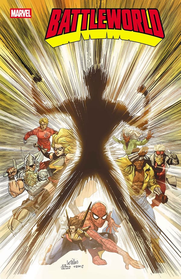 Cover image for BATTLEWORLD #4 LEINIL YU COVER