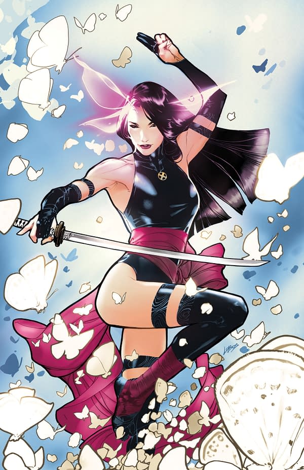 Cover image for PSYLOCKE: NINJA #1 PABLO VILLALOBOS VIRGIN VARIANT