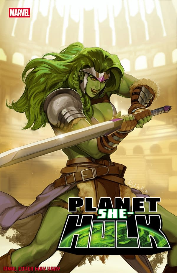 Cover image for PLANET SHE-HULK #5 ASHLEY WITTER SHE-HULK VARIANT
