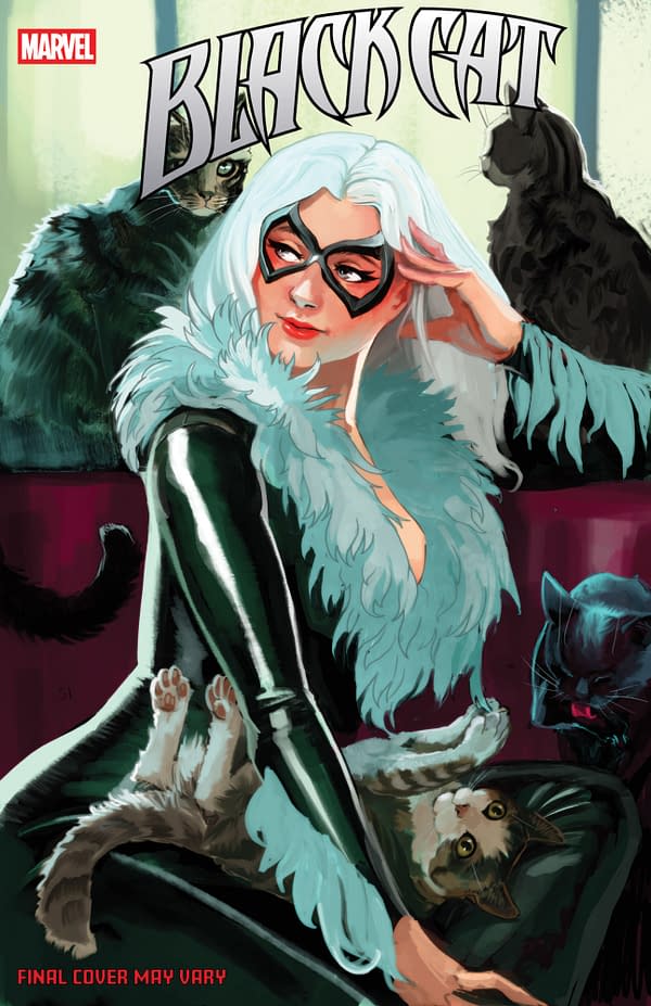 Cover image for BLACK CAT #8 STEPHANIE HANS VARIANT