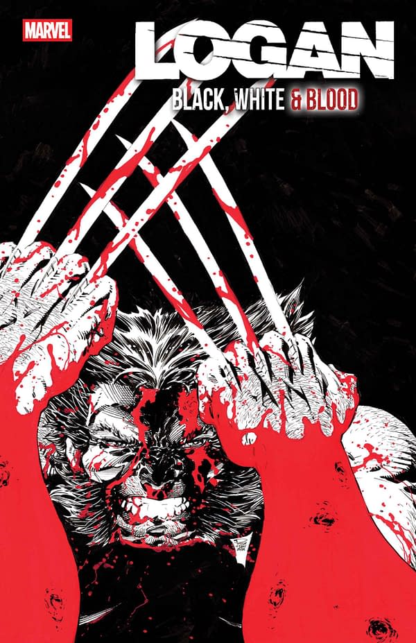 Cover image for LOGAN: BLACK, WHITE & BLOOD #4 PHILIP TAN VARIANT