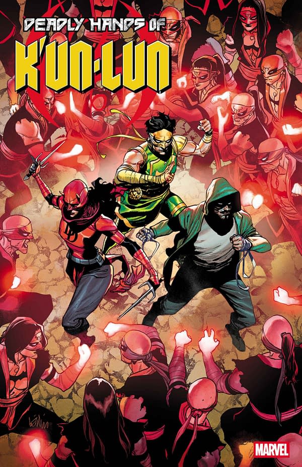 Cover image for DEADLY HANDS OF K'UN-LUN #3 LEINIL YU COVER