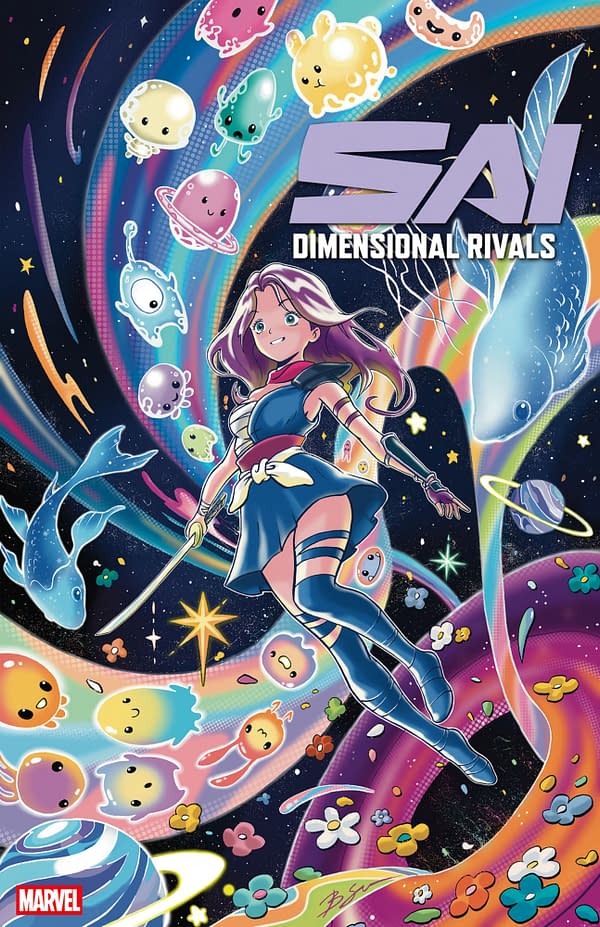 Cover image for SAI: DIMENSIONAL RIVALS #5 BEN SU VARIANT