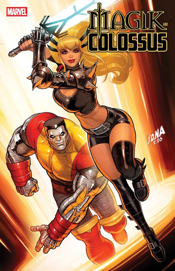 Cover image for MAGIK AND COLOSSUS #5 DAVID NAKAYAMA COVER