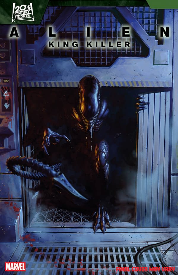 Cover image for ALIEN: KING KILLER #3 BEN HARVEY VARIANT