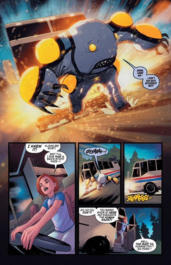 Interior preview page from Ben 10 #3