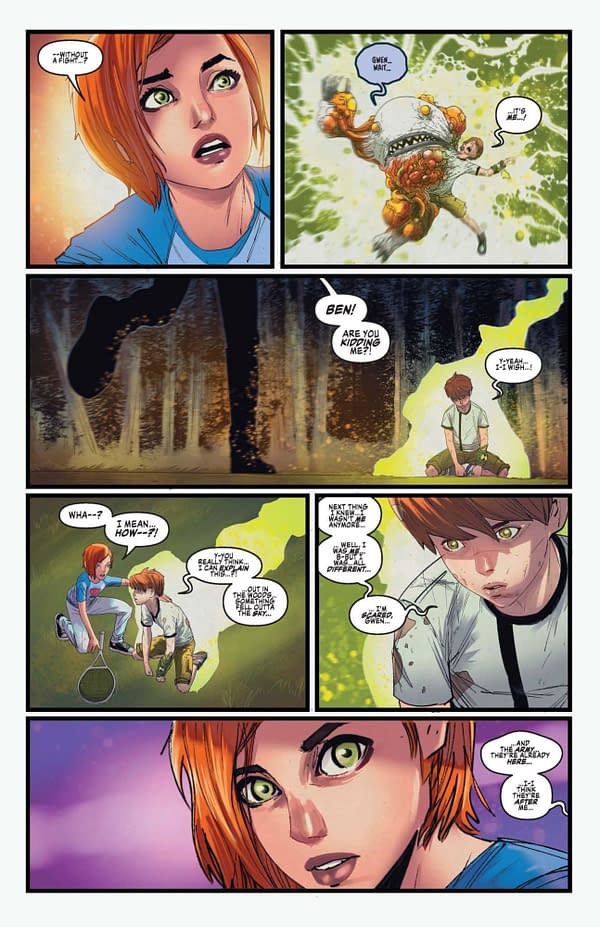 Interior preview page from Ben 10 #3