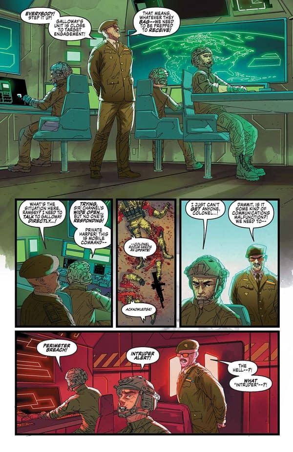 Interior preview page from Ben 10 #3