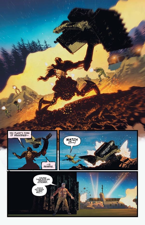 Interior preview page from Ben 10 #3
