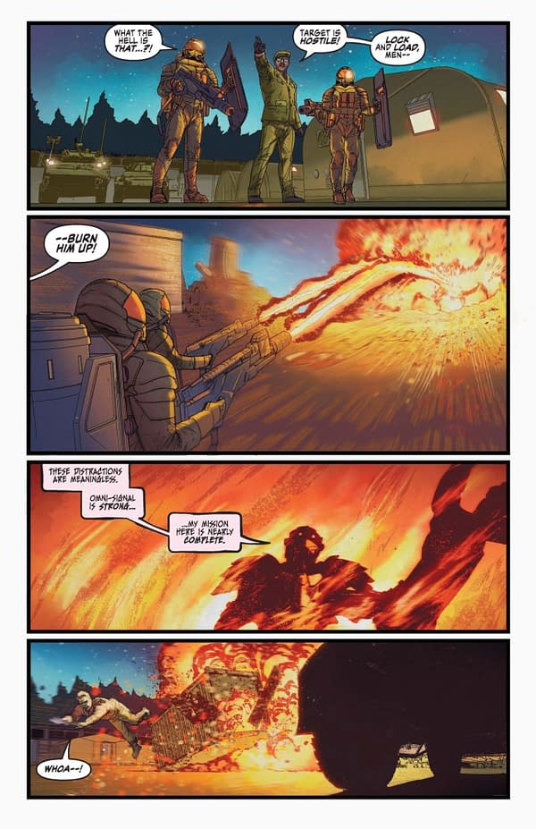 Interior preview page from Ben 10 #3